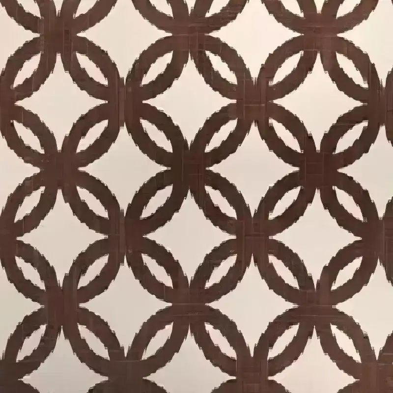 Mid Century Fabric Accent Chairs with Wing-back Brown