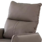 Rocking Recliner Chair with Side Pocket 360 Swivel Nursery Accent Chair Small Glider Chair for Living Room Bedroom Home Theater