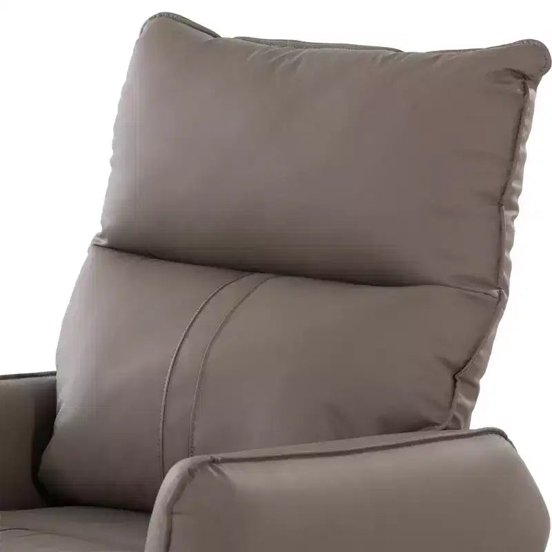 Rocking Recliner Chair with Side Pocket 360 Swivel Nursery Accent Chair Small Glider Chair for Living Room Bedroom Home Theater