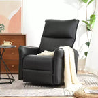 Rocking Recliner Chair with Side Pocket 360 Swivel Nursery Accent Chair Small Glider Chair for Living Room Bedroom Home Theater