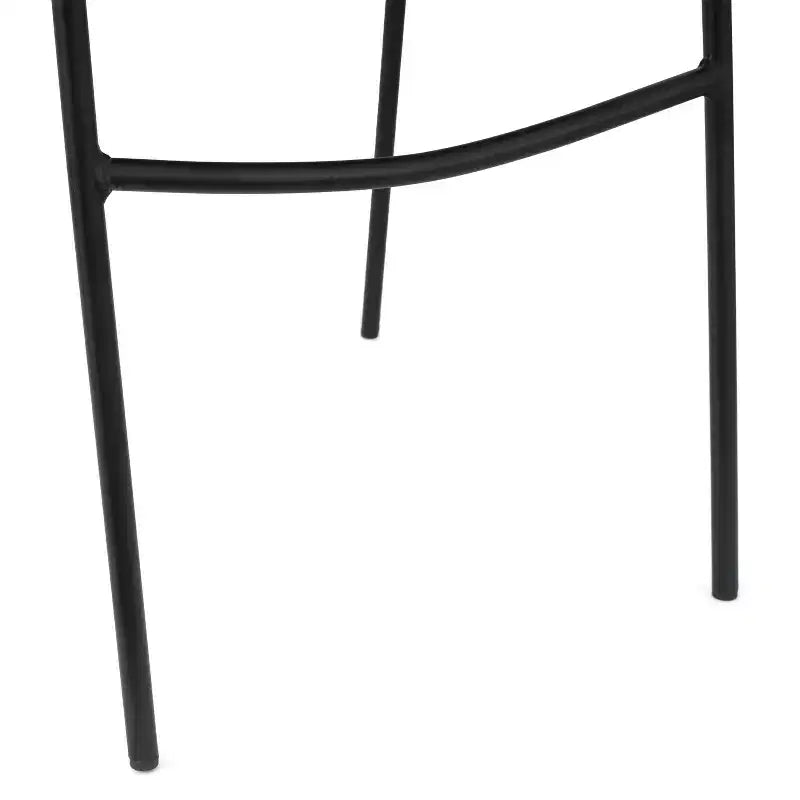 Stackable Chair with Air-Vent Back and Powder Coated Metal Base