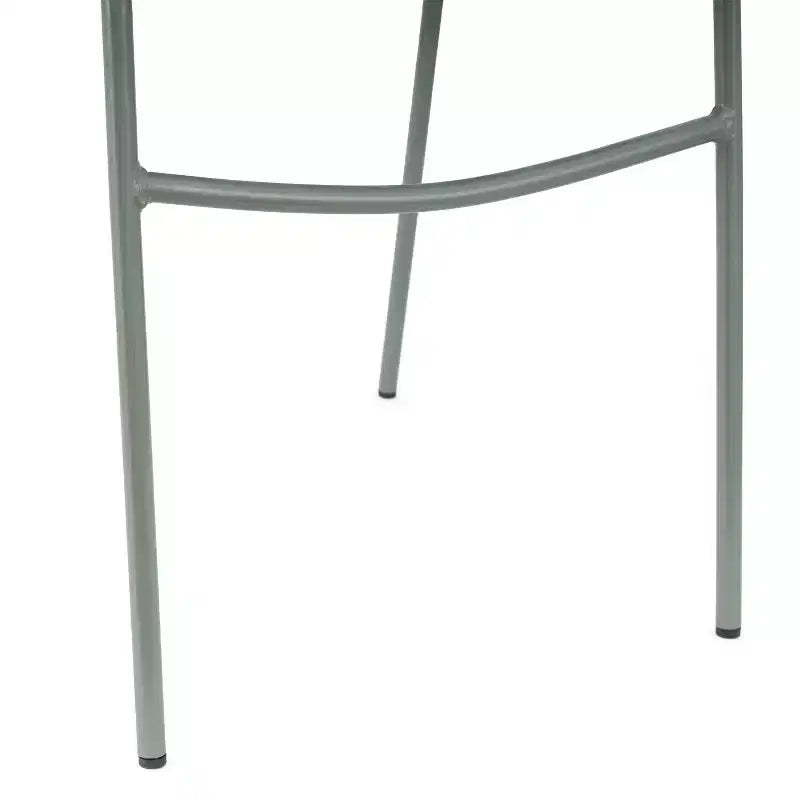 Stackable Chair with Air-Vent Back and Powder Coated Metal Base