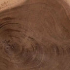 Natural Teak Wood End Table