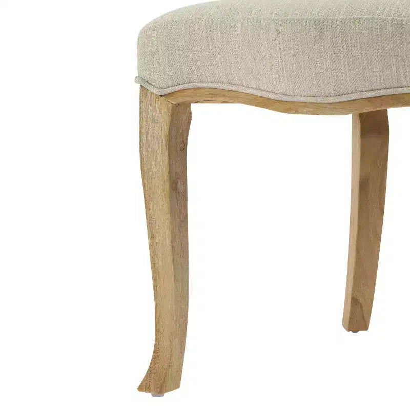 French Country Rubberwood Dining Chairs