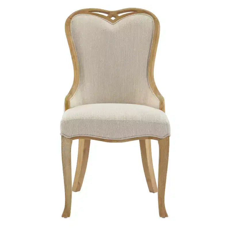 French Country Rubberwood Dining Chairs
