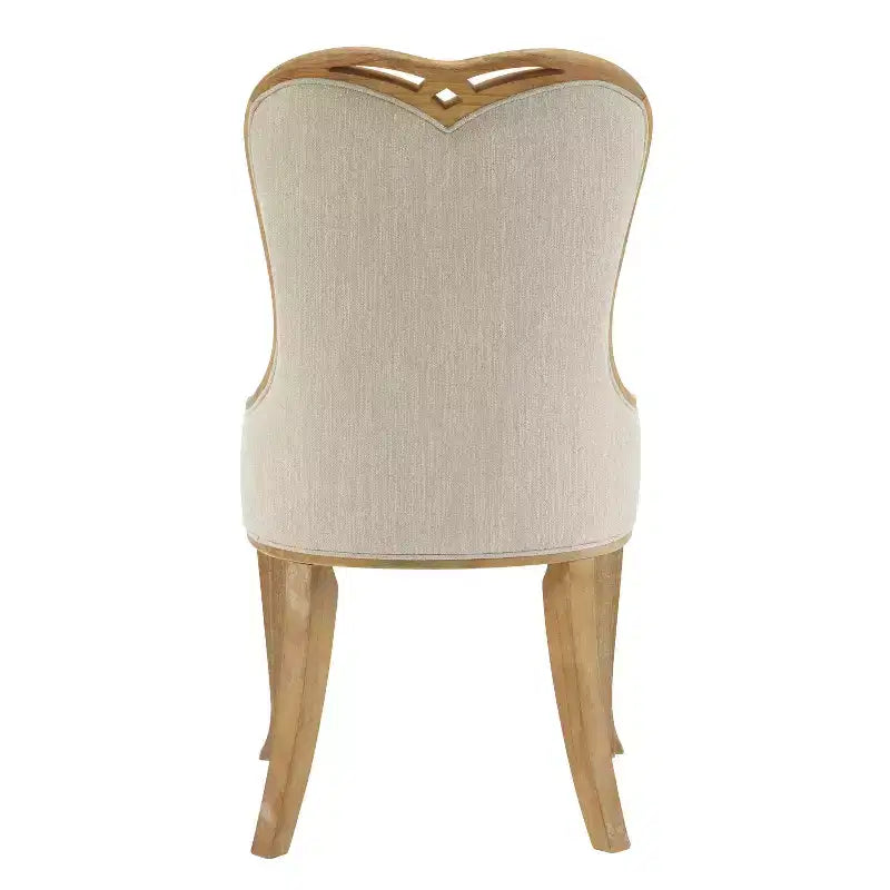 French Country Rubberwood Dining Chairs