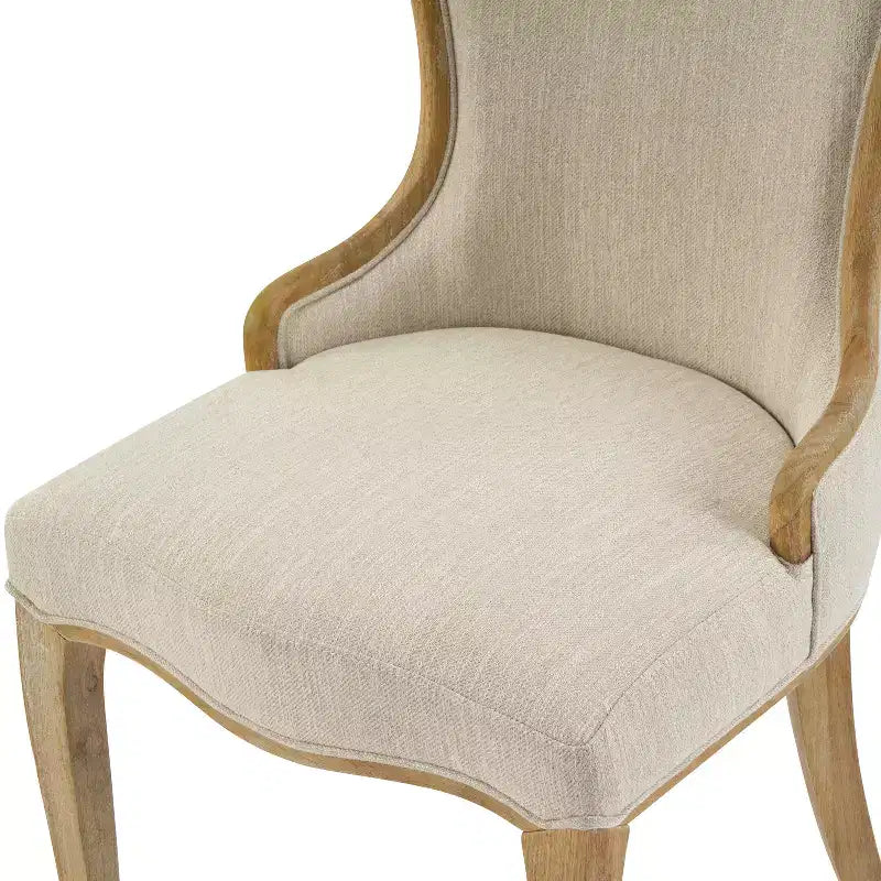 French Country Rubberwood Dining Chairs