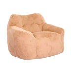 Bean Bag Sofa Chair with Armrests High Density Foam Lazy Comfortable for Adults Living Room Bedroom Reading