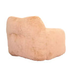 Bean Bag Sofa Chair with Armrests High Density Foam Lazy Comfortable for Adults Living Room Bedroom Reading