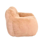 Bean Bag Sofa Chair with Armrests High Density Foam Lazy Comfortable for Adults Living Room Bedroom Reading