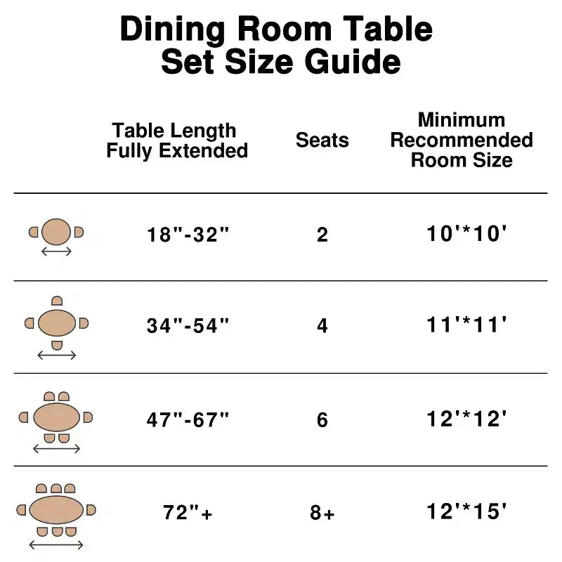 42 Black Solid Wood Farmhouse Dining Table Round Wood Top for Modern Dining Rooms & Family Gatherings