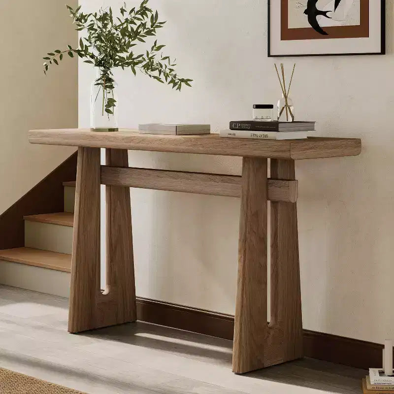 Tavolo consolle moderno in legno