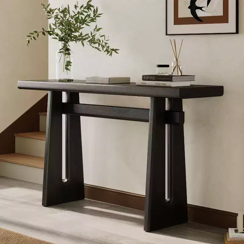 Tavolo consolle moderno in legno