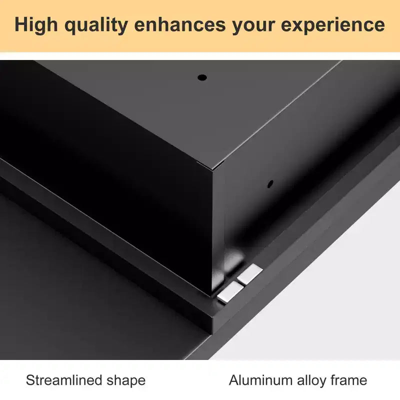 24 x 16 Bathroom Cabinet with Mirror Stainless Steel Frame and 2 Adjustable Shelves Wall Medicine Cabinets Mirrors Rectangle Recessed Black