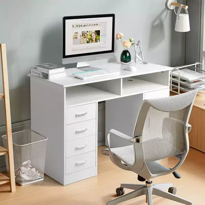 White Computer Desk