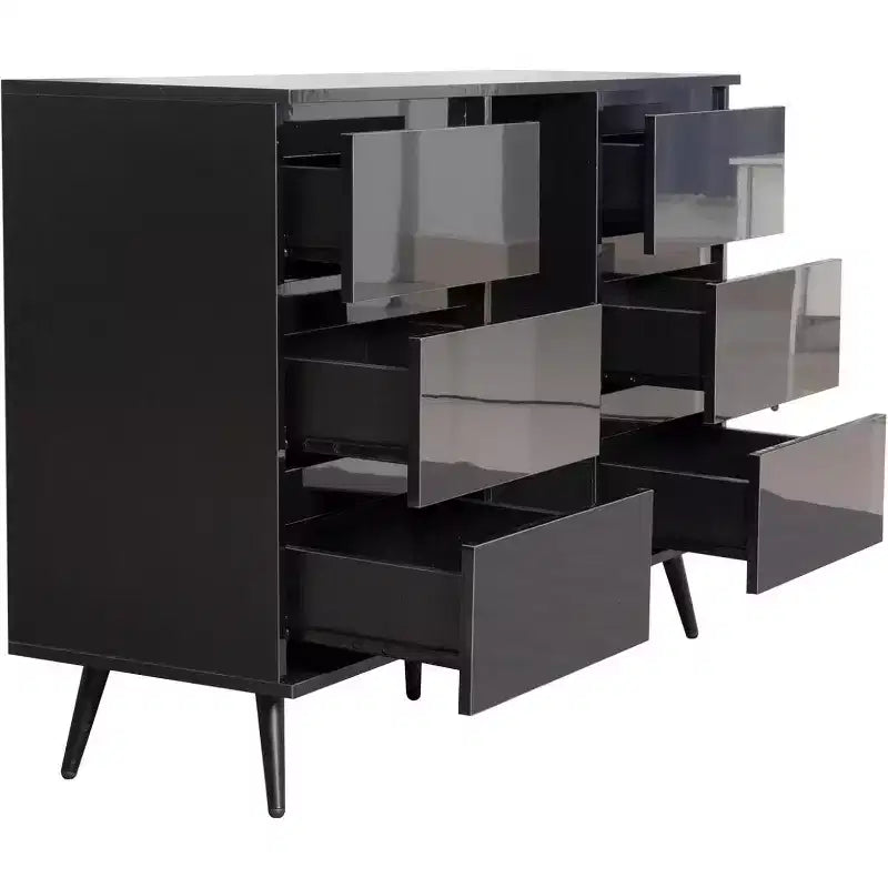 Modern Storage Cabinet, Entryway Sideboard with Drawer & Shelves, Space-Saving Accent Buffet for Hallway, Kitchen, Living Room