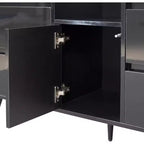 Modern Storage Cabinet, Entryway Sideboard with Drawer & Shelves, Space-Saving Accent Buffet for Hallway, Kitchen, Living Room