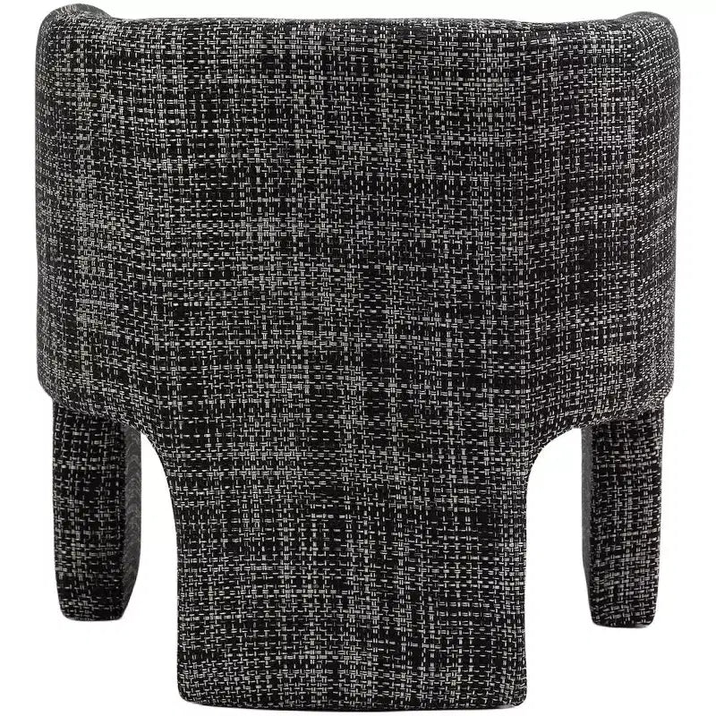 Weaved Polyester Fabric Accent Chair