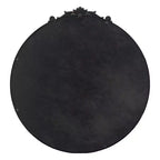 30 x 32 Inch Round Wall Mirror with Baroque Inspired Frame